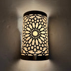 Brass Wall Sconce – Handmade Moroccan Lighting