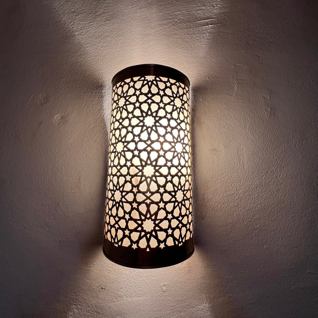Brass Wall Lamp – Handmade Moroccan Lighting