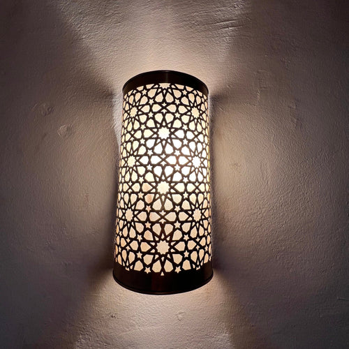 Brass Wall Lamp – Handmade Moroccan Lighting