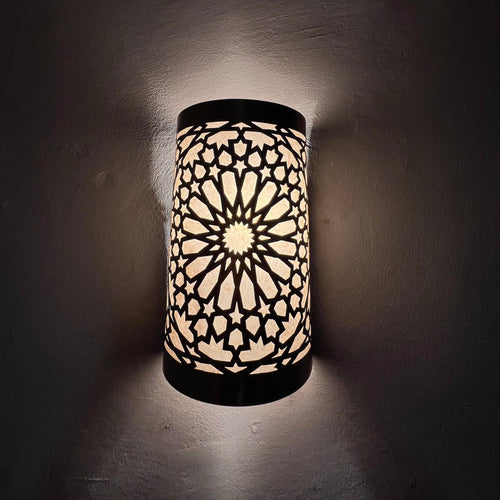 Brass Wall Sconce – Handmade Moroccan Lighting