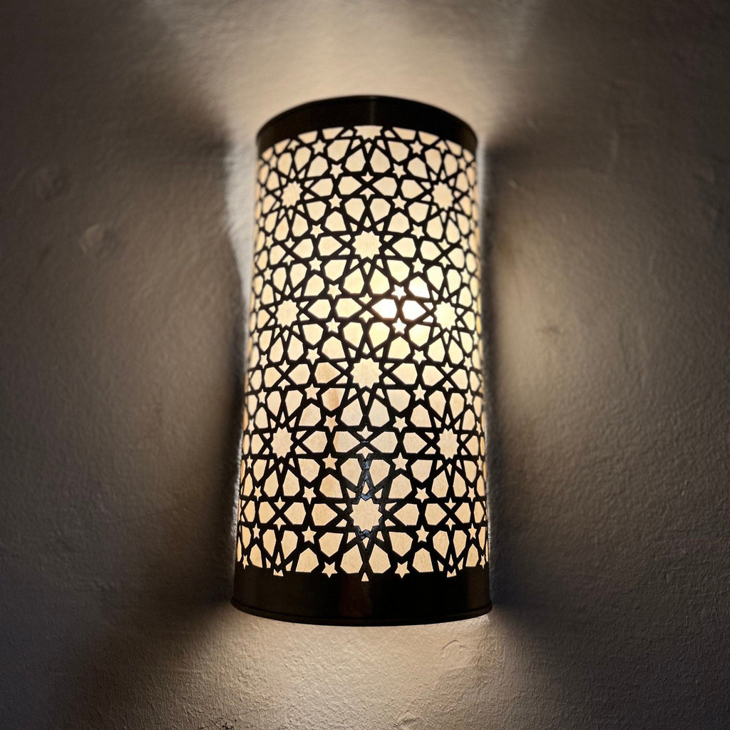 Brass Wall Lamp – Handmade Moroccan Lighting