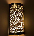 Elegant Handmade Brass Wall Sconces – Set of 2