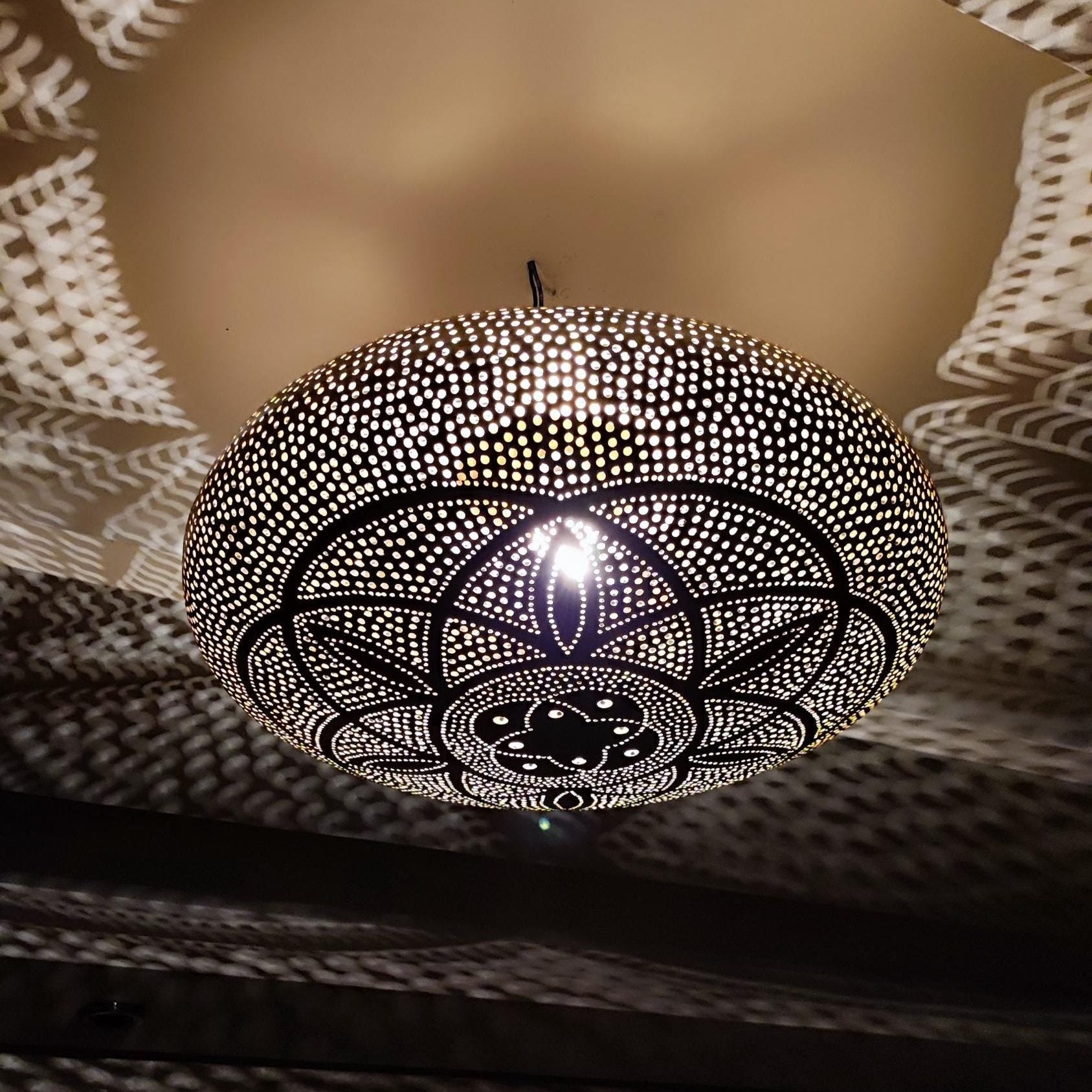 Handcrafted Hanging Lamp & Decorative Fixture